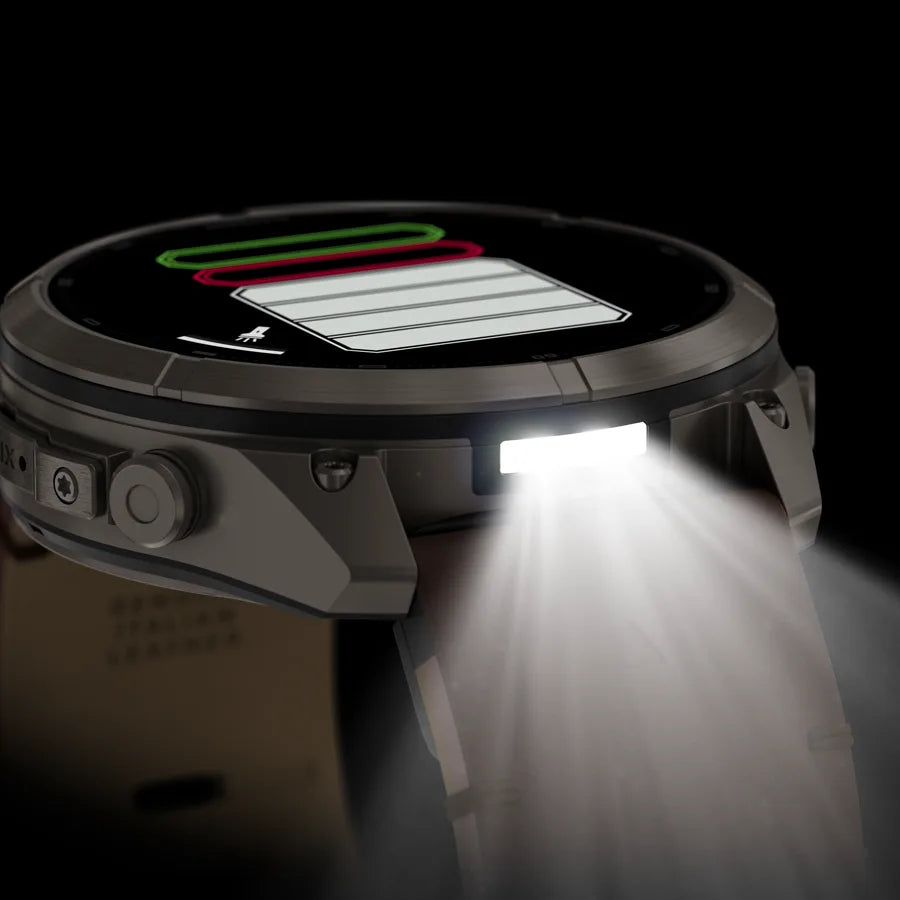 fēnix 9 Pro inReach Sapphire AMOLED 51mm Ti / Leather Band