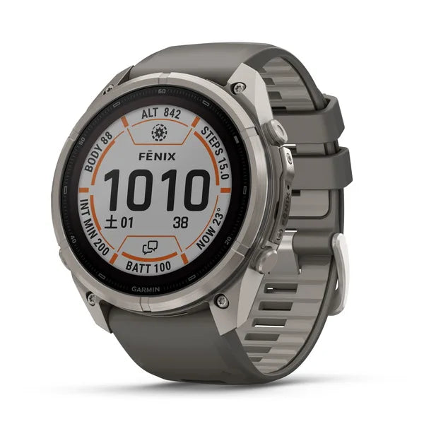 fēnix 9 Pro inReach Sapphire Dual Power 51mm Ti / Pebble Gray