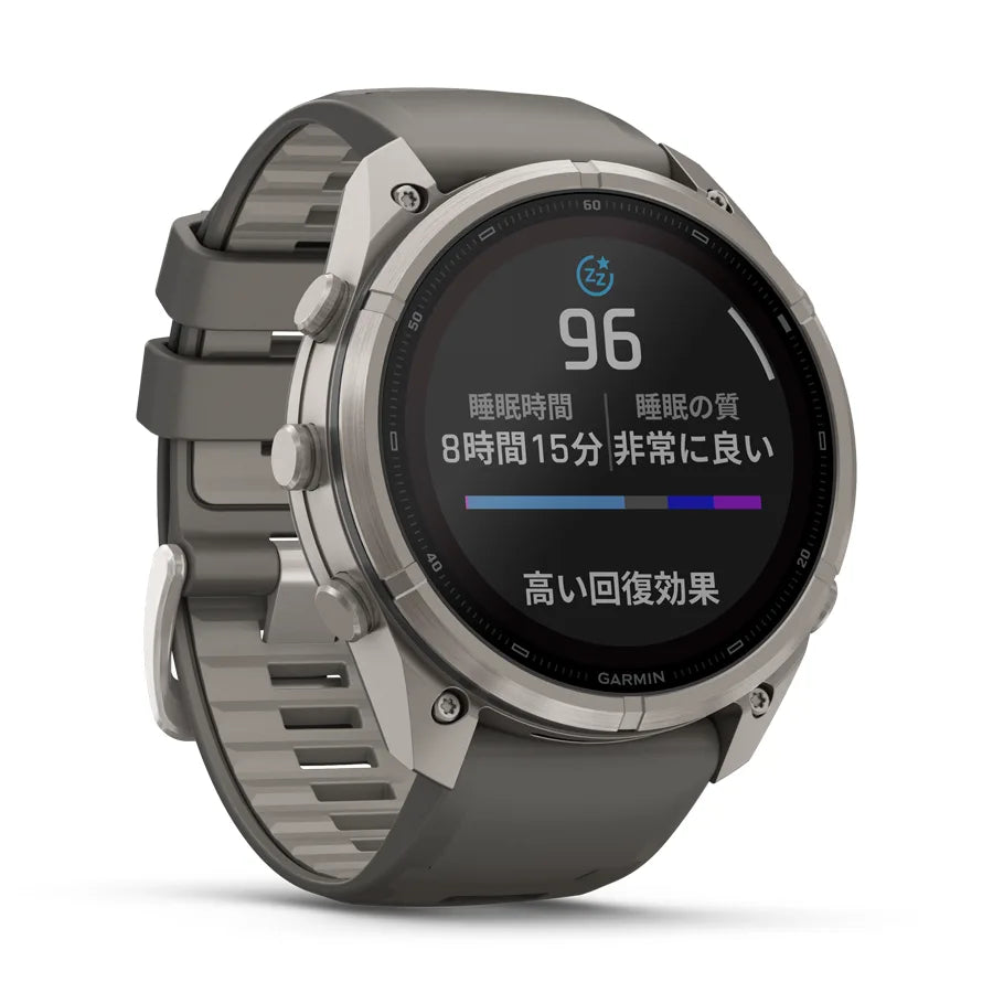 fēnix 9 Pro Sapphire Dual Power 51mm Ti / Pebble Gray