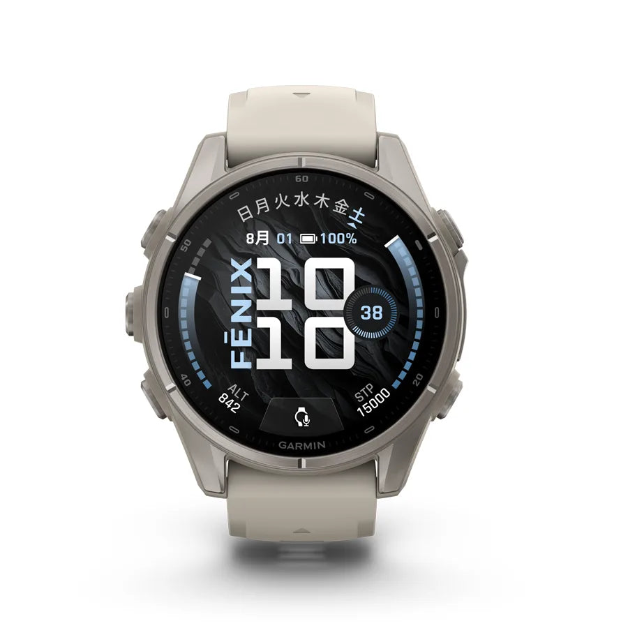fēnix 9 Sapphire AMOLED 43mm Ti / Fog Gray