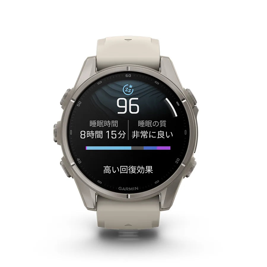fēnix 9 Sapphire AMOLED 43mm Ti / Fog Gray