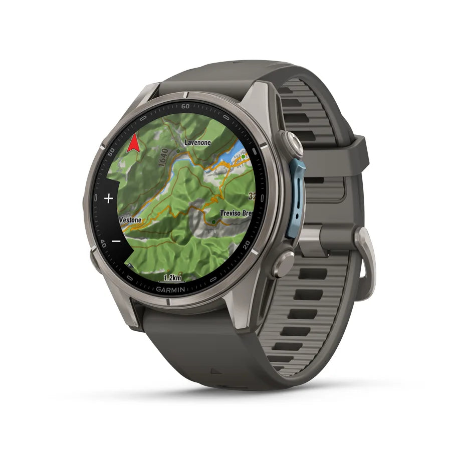 fēnix 9 Sapphire AMOLED 43mm Ti / Pebble Gray
