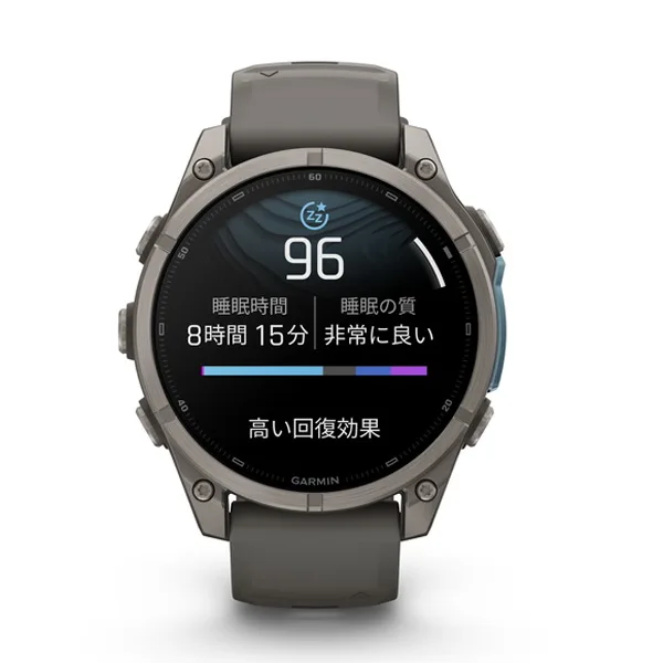 fēnix 9 Sapphire AMOLED 47mm Ti / Pebble Gray - 010-04762-04