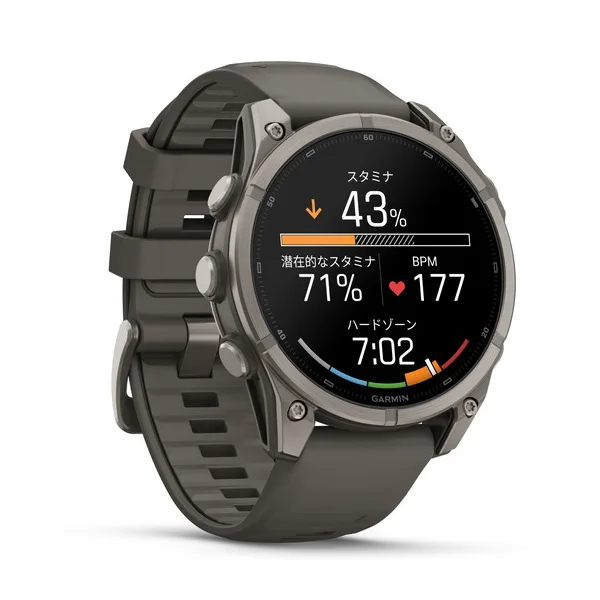 fēnix 9 Sapphire AMOLED 47mm Ti / Pebble Gray
