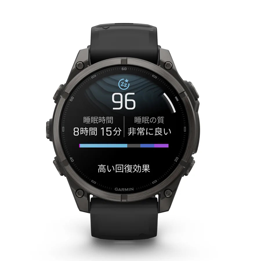 fēnix 9 Sapphire AMOLED 47mm DLC Ti / Black