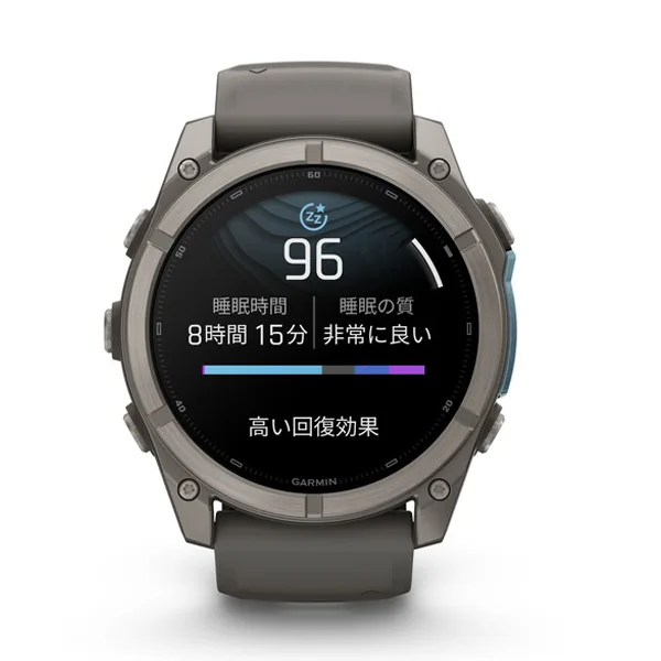 fēnix 9 Sapphire AMOLED 51mm Ti / Pebble Gray