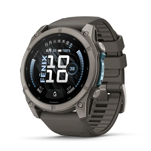 fēnix 9 Sapphire AMOLED 51mm Ti / Pebble Gray