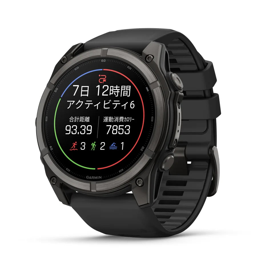 fēnix 9 Sapphire AMOLED 51mm DLC Ti / Black