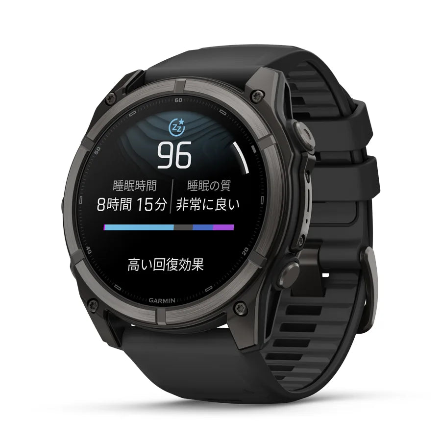 fēnix 9 Sapphire AMOLED 51mm DLC Ti / Black