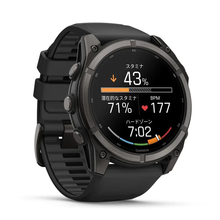 fēnix 9 Sapphire AMOLED 51mm DLC Ti / Black