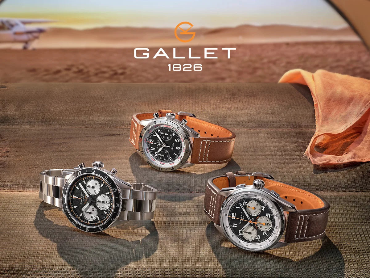 スイス時計ブランド「GALLET（ギャレ）」新規取扱い開始