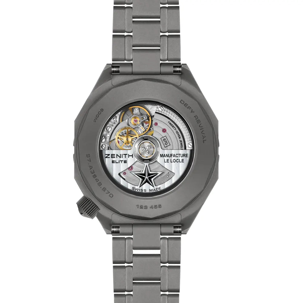 デファイ リバイバル ダイバー - 97.A3648.670/21.M3648|ゼニス デファイ リバイバル ダイバー - 97.A3648.670/21.M3648|ゼニス