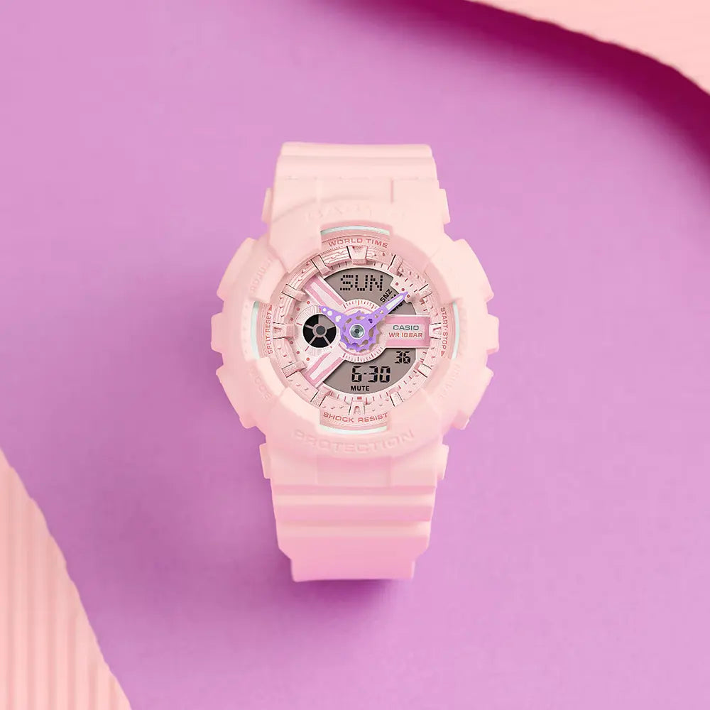 新品　Baby−G　レデイース　腕時計　稼働品　 BA−110−CA−4AJF BA-110 SERIES - BA-110AH-4AJF クオーツ｜ベビー・ジー – oomiya 公式