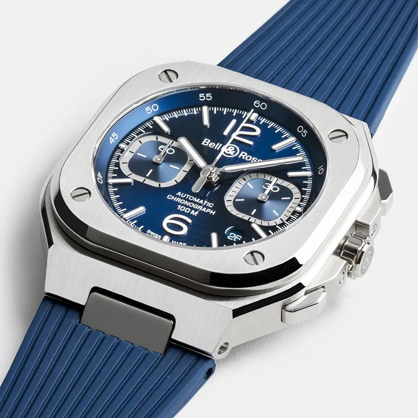 BR-05 CHRONO BLUE STEEL