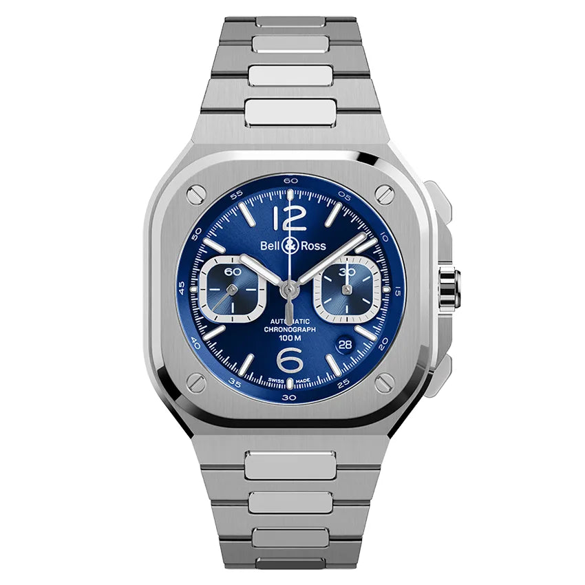 BR-05 CHRONO BLUE STEEL