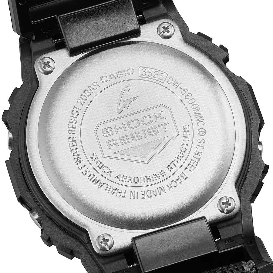 DW-5600MNC-1JF - NEW CLOTH BANDシリーズ クオーツ|ジー・ショック DW-5600MNC-1JF - NEW CLOTH BANDシリーズ クオーツ|ジー・ショック