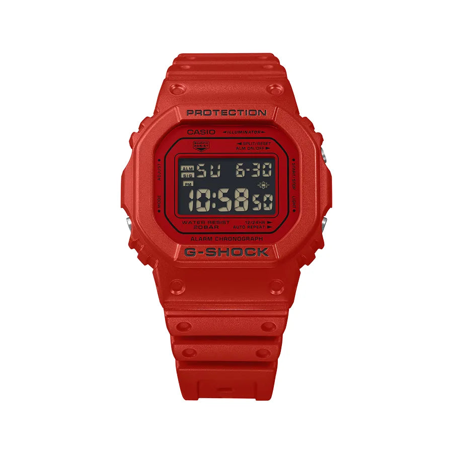 DW-5600RRB-4JF - Iconic Styles 赤｜ジー・ショック – oomiya 公式サイト