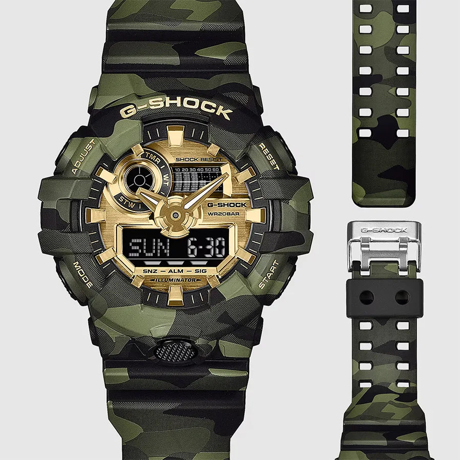 CAMO AND GOLD