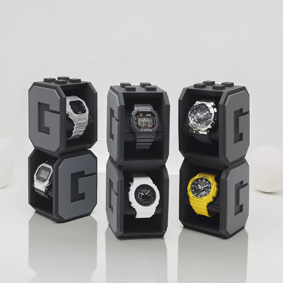 G-SHOCK スタッキングウオッチスタンド 2個セット - GS-STWATSTD2P G-SHOCK スタッキングウオッチスタンド 2個セット - GS-STWATSTD2P
