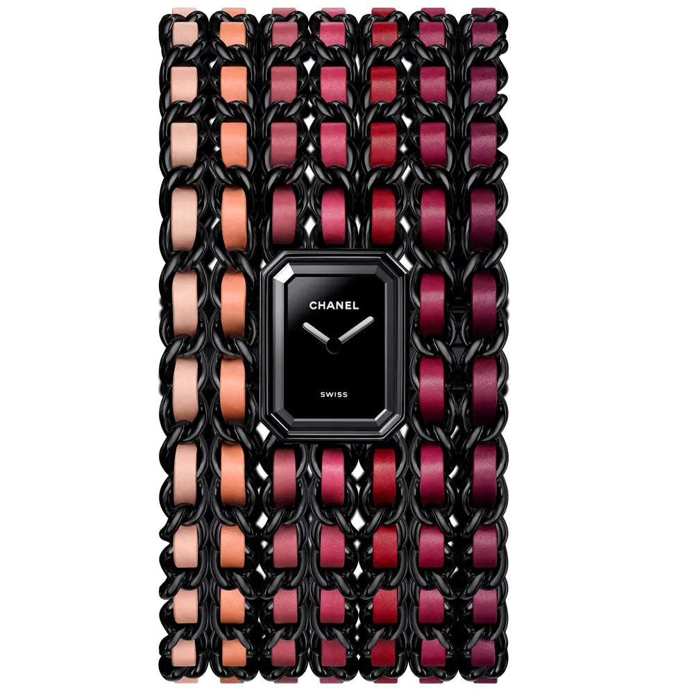 プルミエール カフ BLUSH - H10329 クォーツ｜シャネル(CHANEL