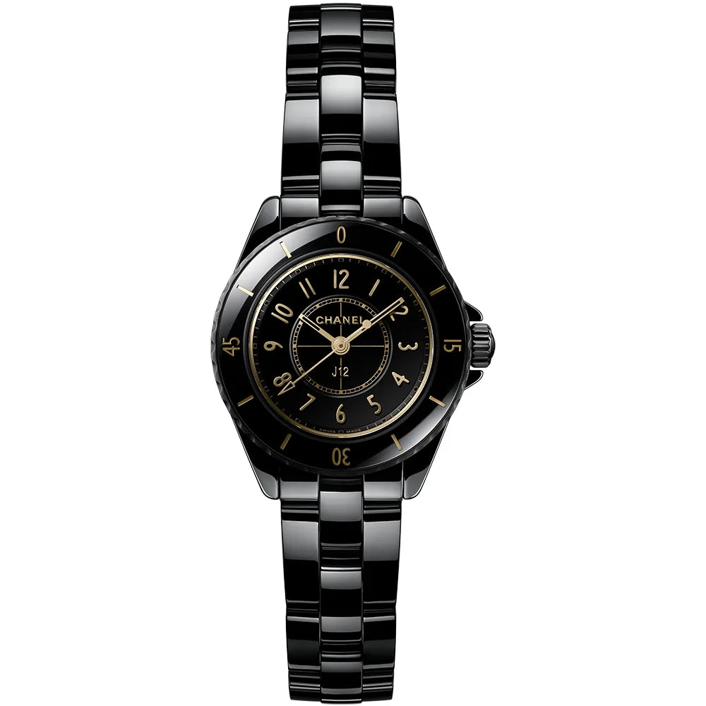 J12 ダイヤモンド ブラックセラミック 29mm H2571|シャネル 時計 J12 ダイヤモンド ブラックセラミック 29mm H2571|シャネル 時計