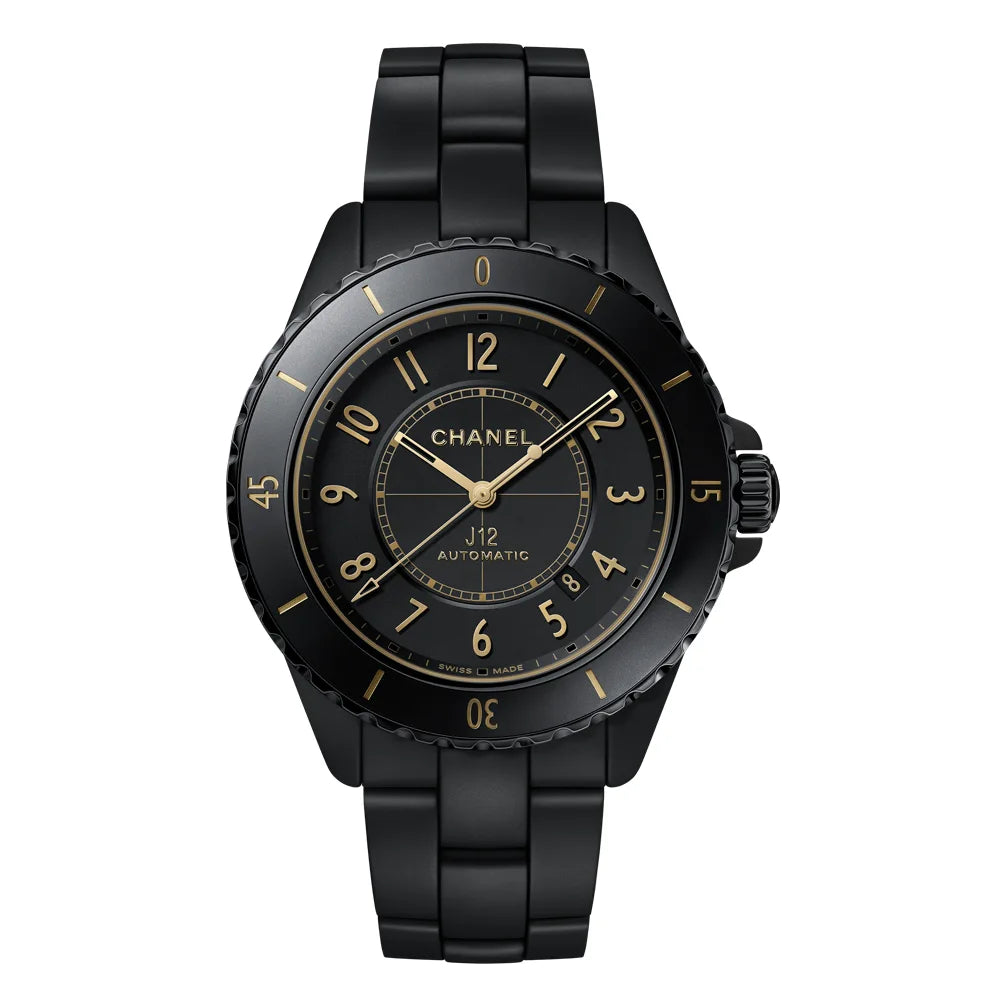 J12 GOLDEN BLACK キャリバー 12.1, 42MM
