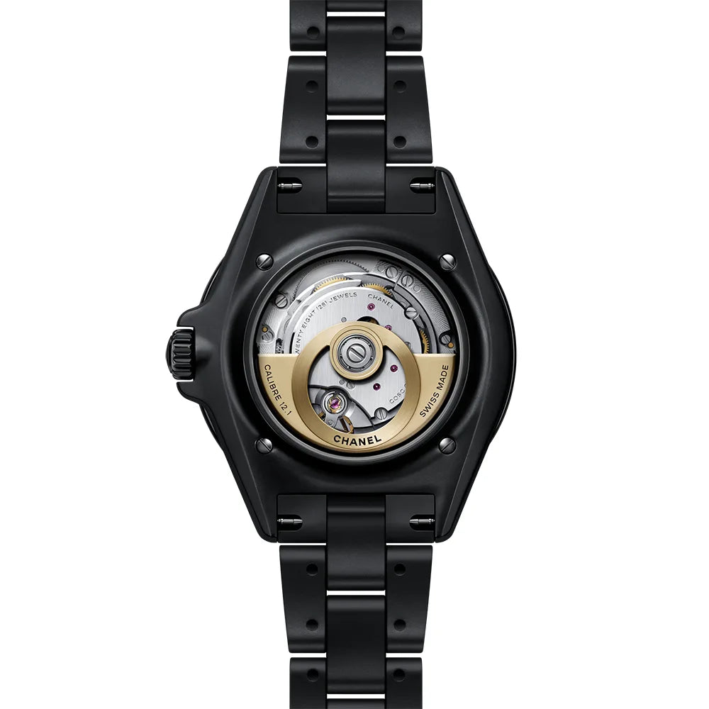 J12 GOLDEN BLACK キャリバー 12.1, 42MM