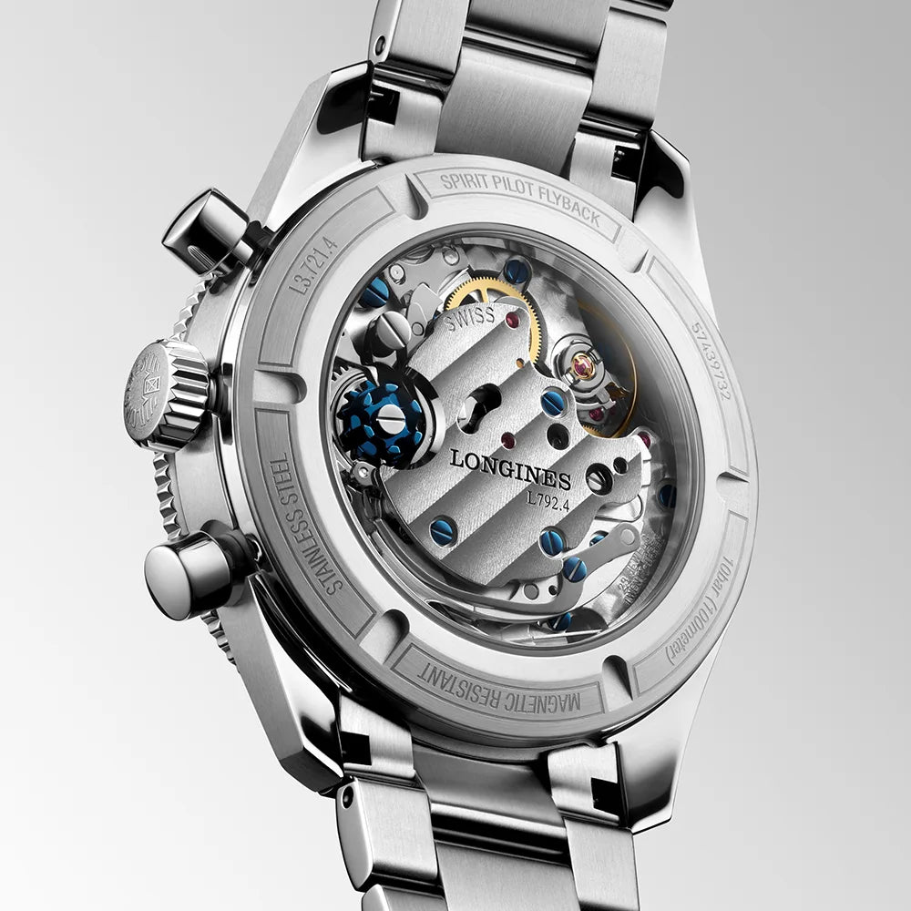 ロンジン スピリット パイロット フライバック