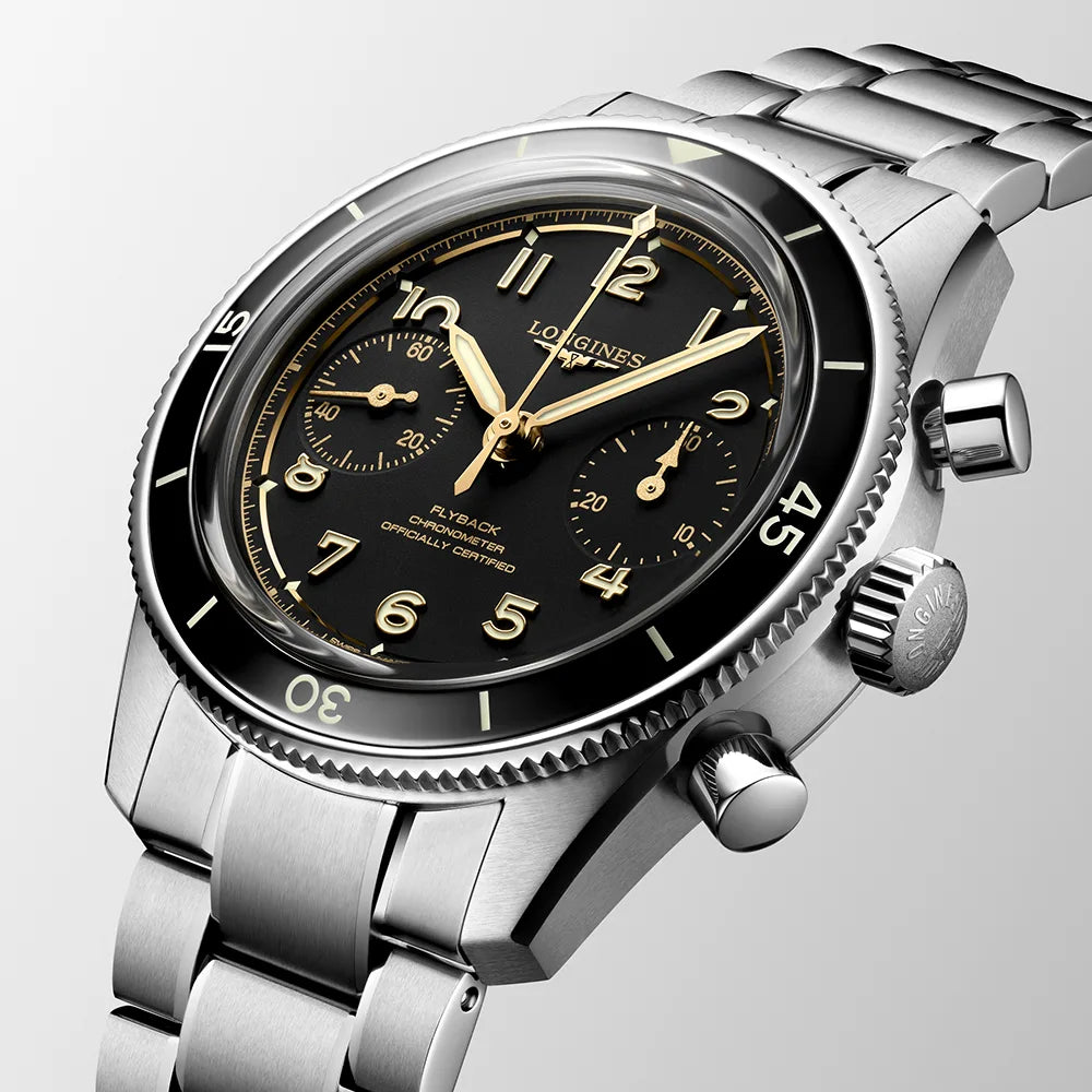 ロンジン スピリット パイロット フライバック