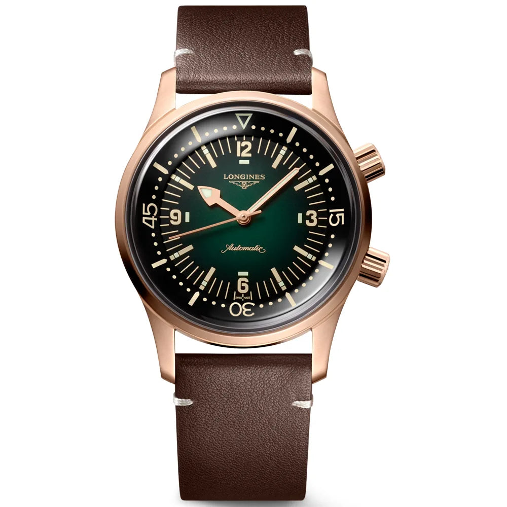 ロンジン レジェンドダイバー ブロンズ - L3.774.1.50.2｜ロンジン