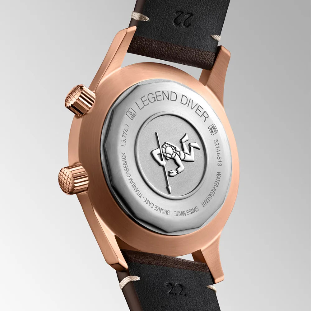 ロンジン レジェンドダイバー ブロンズ