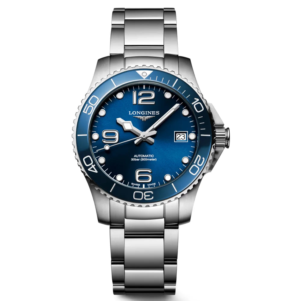 ハイドロコンクエスト - L3.780.4.96.6 自動巻き 39mm｜ロンジン