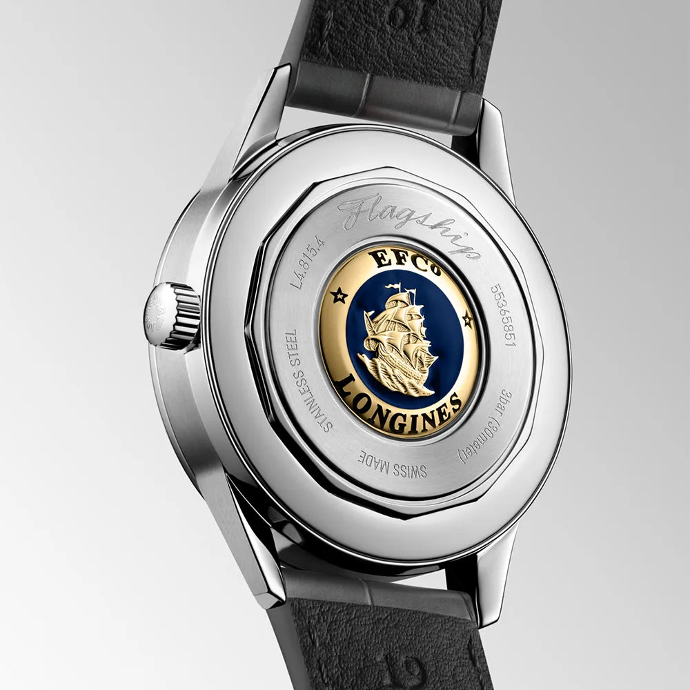 フラッグシップ ヘリテージ ムーンフェイズ - L4.815.4.72.2｜ロンジン