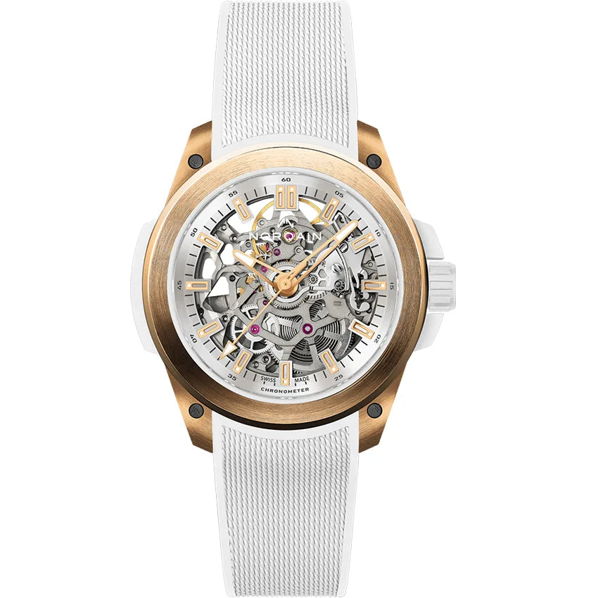 ワイルド ワン スケルトン 39MM レッドゴールド｜ノルケイン – oomiya