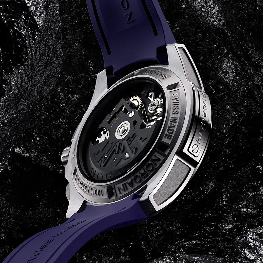 インディペンデンス スケルトン クロノ 42MM パープル - NNT3200C/P320 インディペンデンス スケルトン クロノ 42MM パープル - NNT3200C/P320