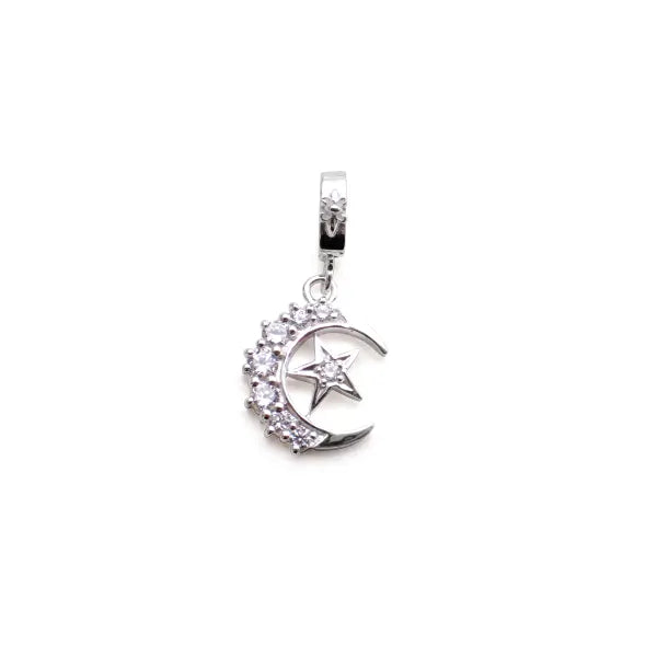 Crescent MOON/STAR PENDANT/チャーム - P080-886｜ローリーロドキン