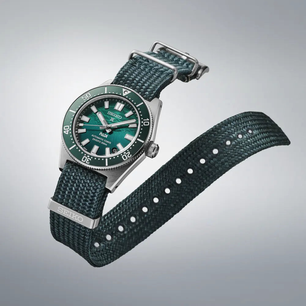 【稼働品】SEIKO セイコー　ダイバーズ　 クォーツ　腕時計　ペプシ SBDC205 - ダイバーズ 1965 ヘリテージ PADI スペシャル