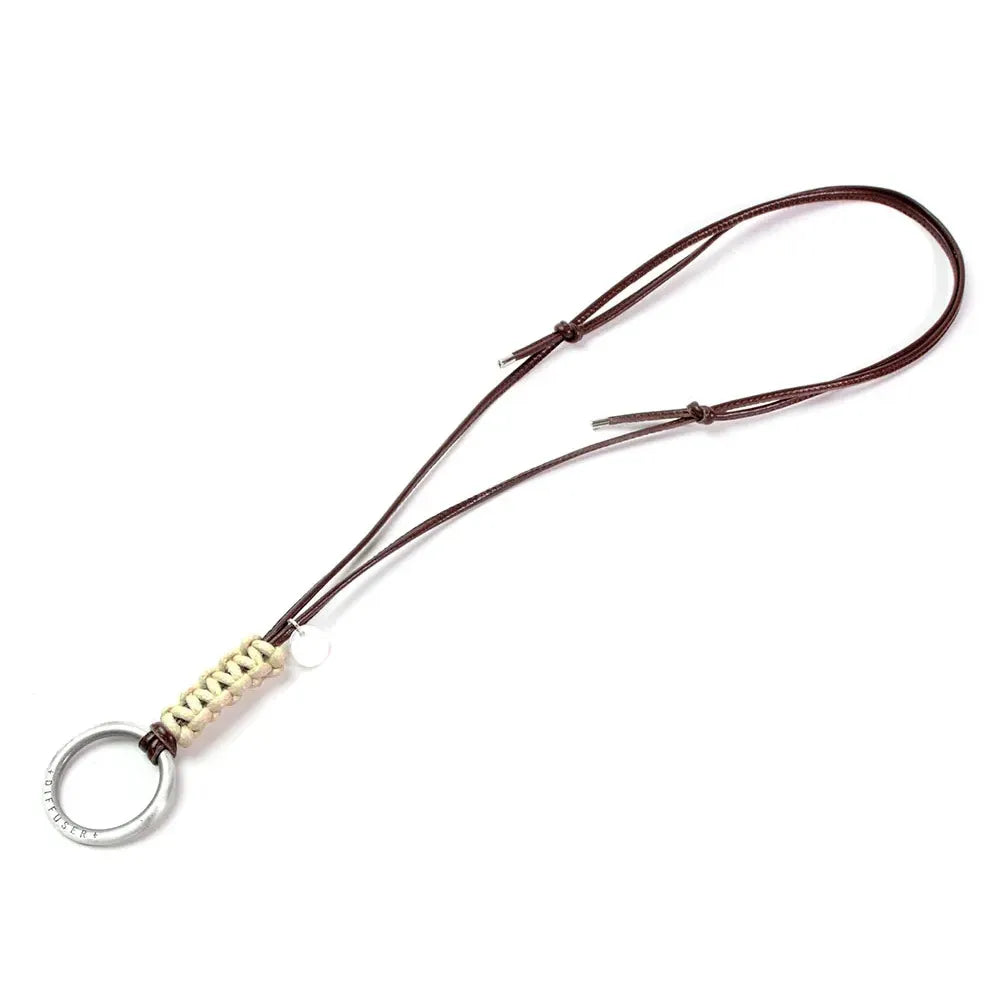 BI COLORS LEATHER GLASS HOLDER/Brown & Beige(SG1016C)
