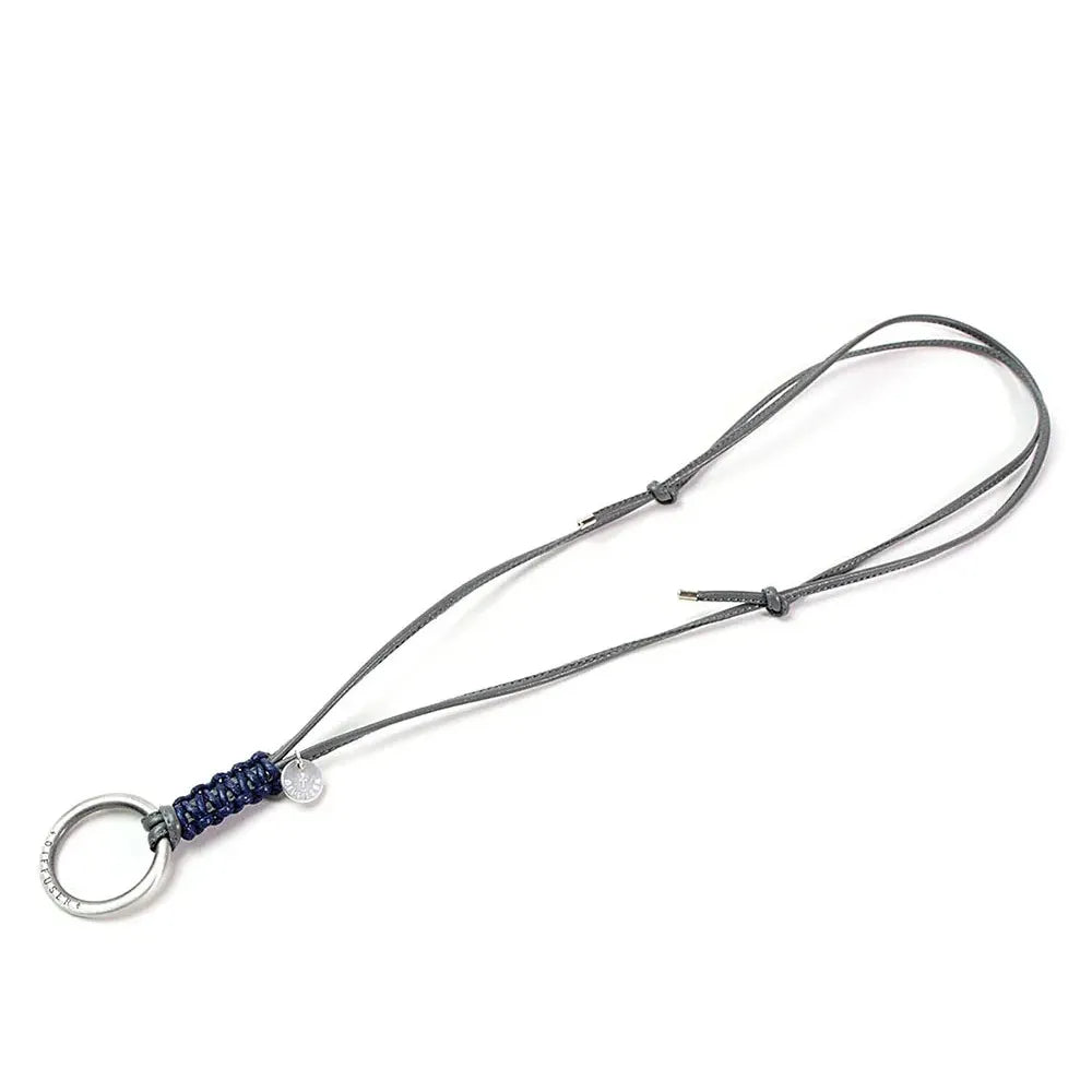 BI COLORS LEATHER GLASS HOLDER/Grey & Navy(SG1016D)