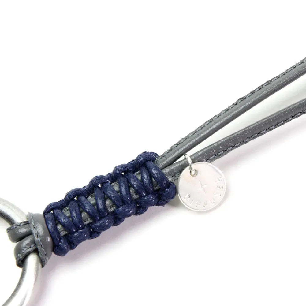 BI COLORS LEATHER GLASS HOLDER/Grey & Navy(SG1016D)