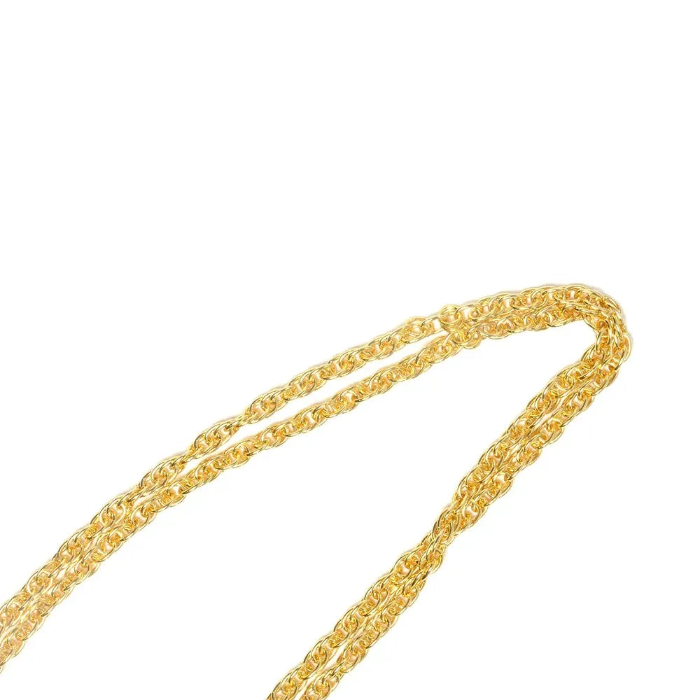 TWO RINGS JOINT METAL CODE 2/Gold(SG1142B)