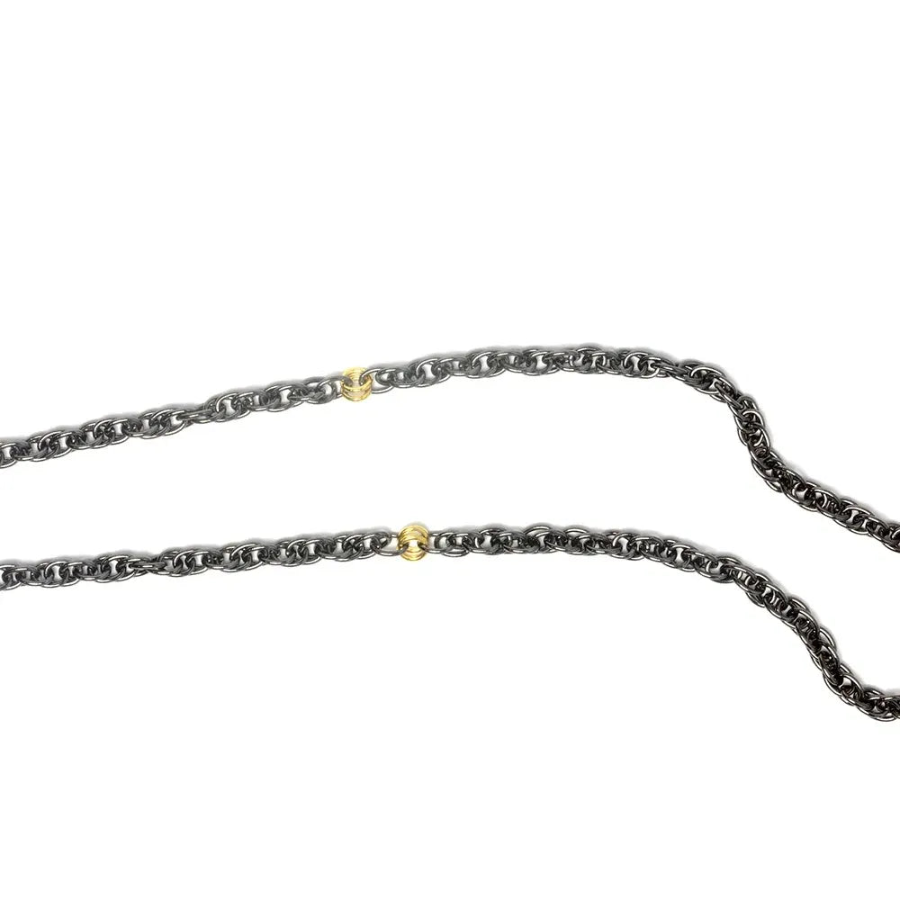 TWO RINGS JOINT METAL CODE 2/Black(SG1142C)