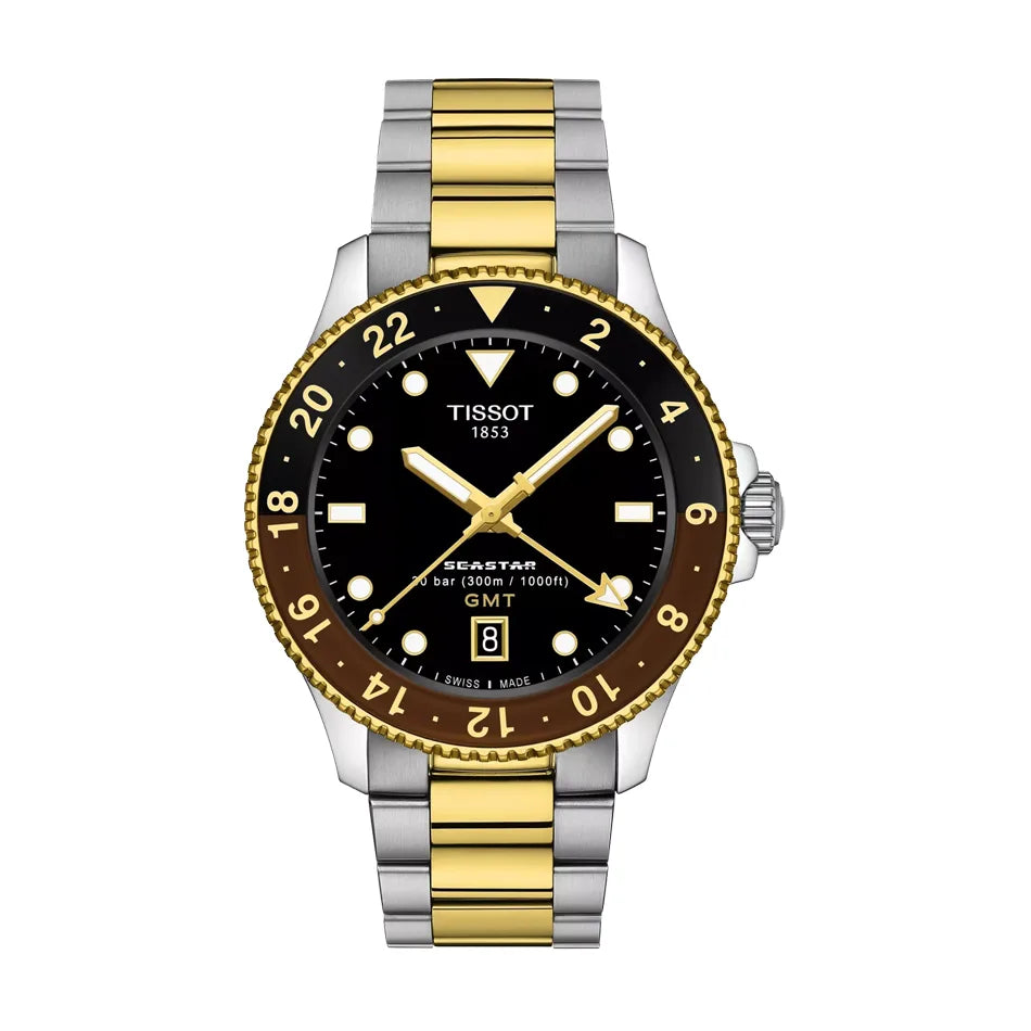 ティソ シースター 1000 クォーツ GMT