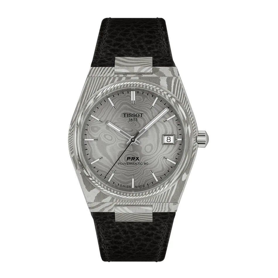 ティソ PRX ダマスカス スティール 38MM - T137.807.96.081.00｜ティソ