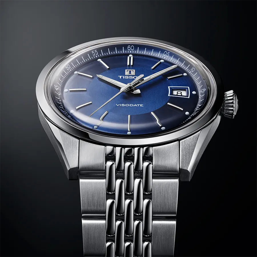 ティソ ヴィソデート 39MM - T157.407.11.041.00 ブルー｜ティソ
