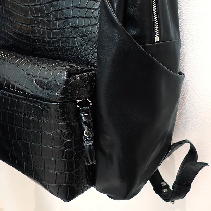 tower RUCK / cow leather＆crocodile leather