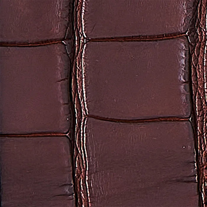 tower wallet / crocodile leather