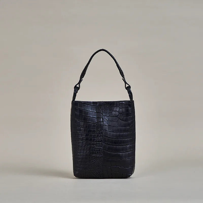 CWS deformer bag / crocodile leather(POROSUS crocodile leather)