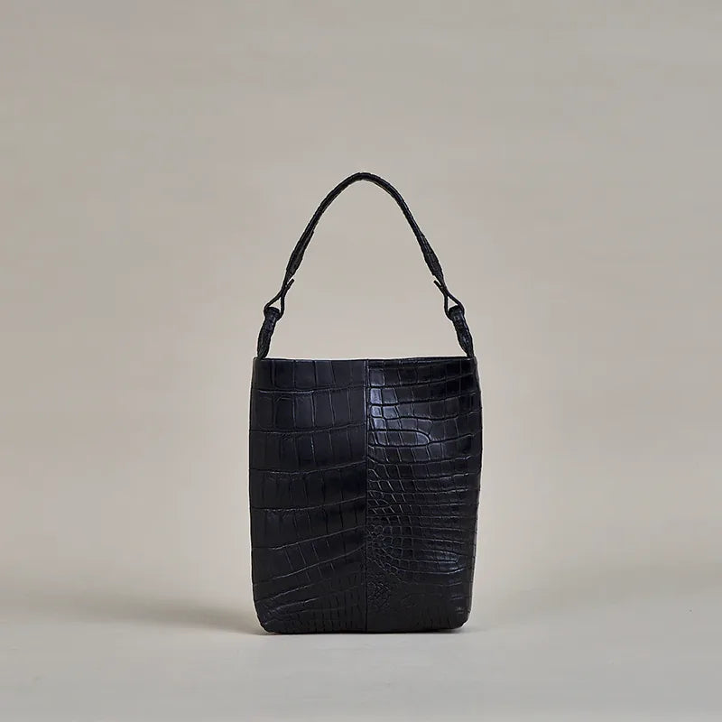 CWS deformer bag / crocodile leather(POROSUS crocodile leather)