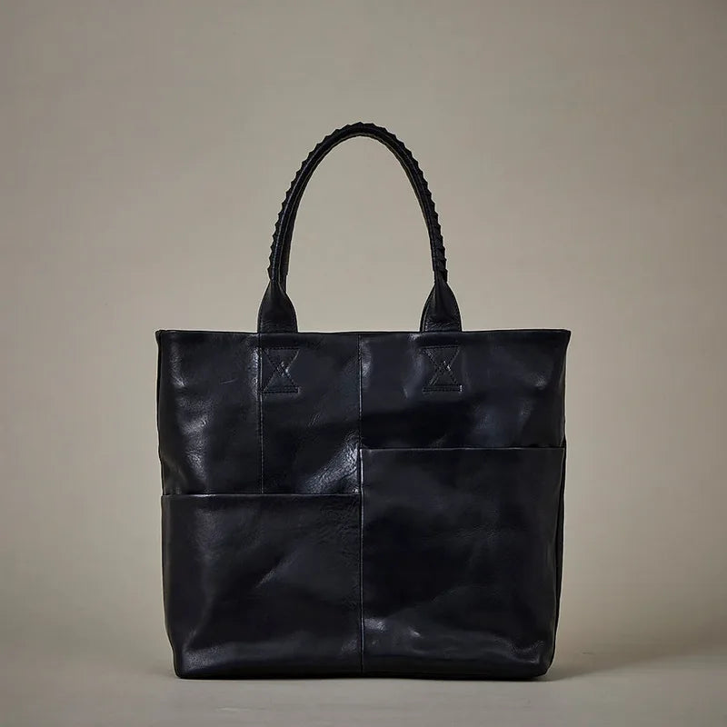 parallel tote MP / cow leather BLACK - co22fwptm020｜コーネリアン
